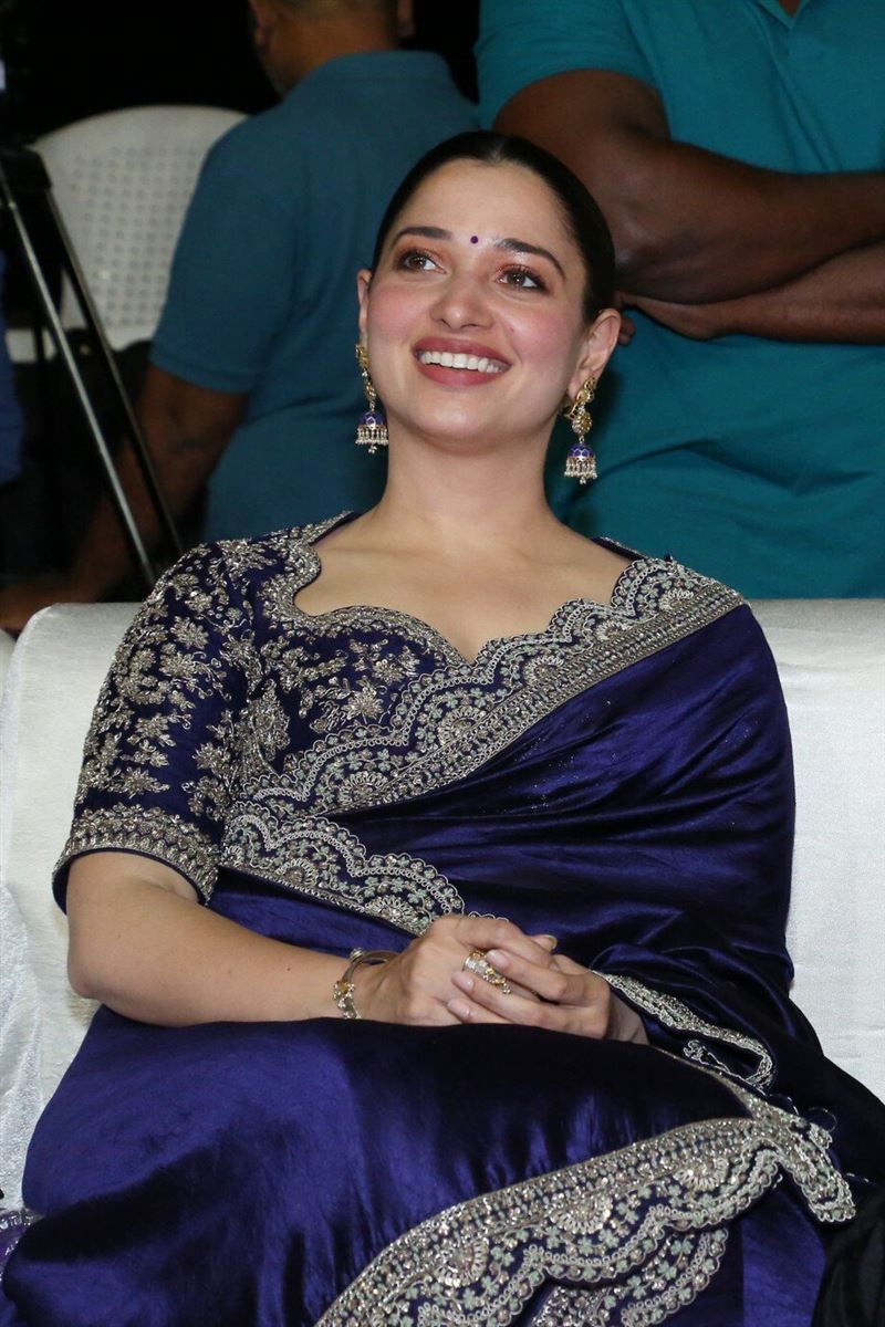 Telugu Actress Tamannaah Bhatia at Baak Movie Pre Release Event